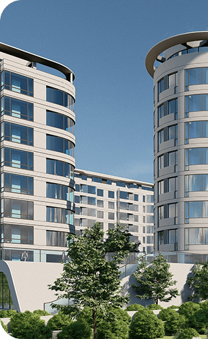 Architectural rendering right
